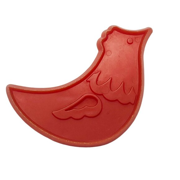 Vintage 1978 Chilton Three French Hens Cookie Cutter Imprint 3.5 inches - Picture 2 of 7